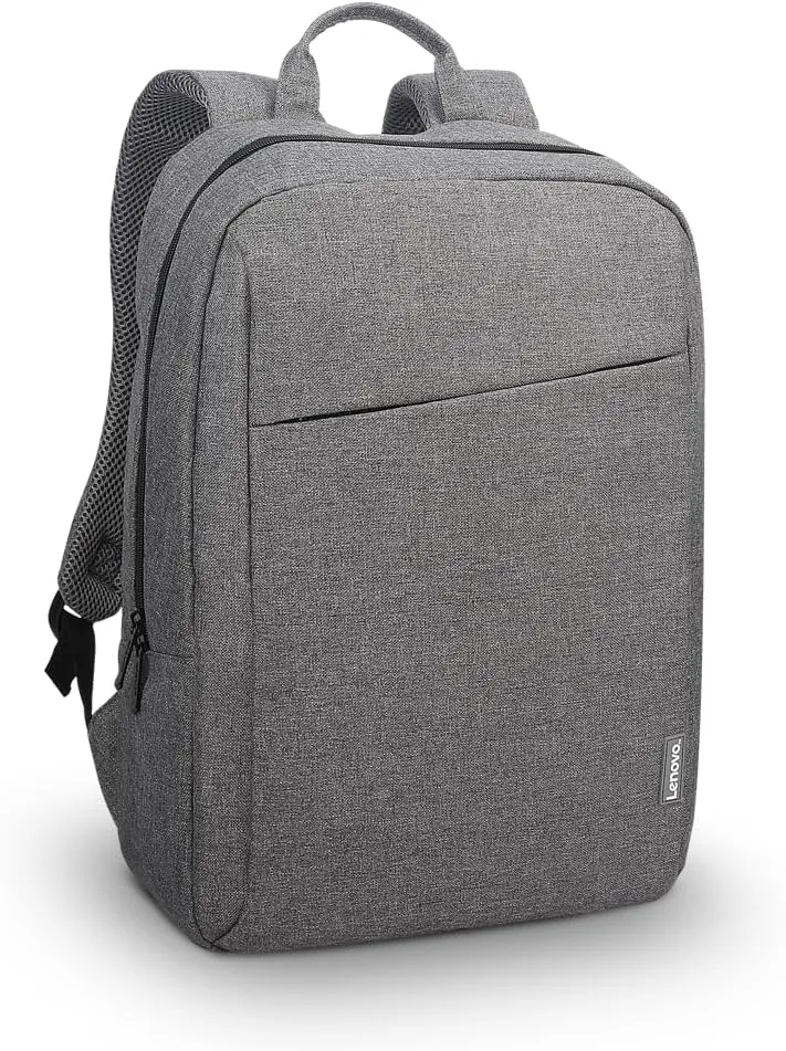 Lenovo Casual Laptop Backpack B210 - 15.6 inch - Padded Laptop/Tablet Compartment - Durable and Water-Repellent Fabric - Lightweight - Grey