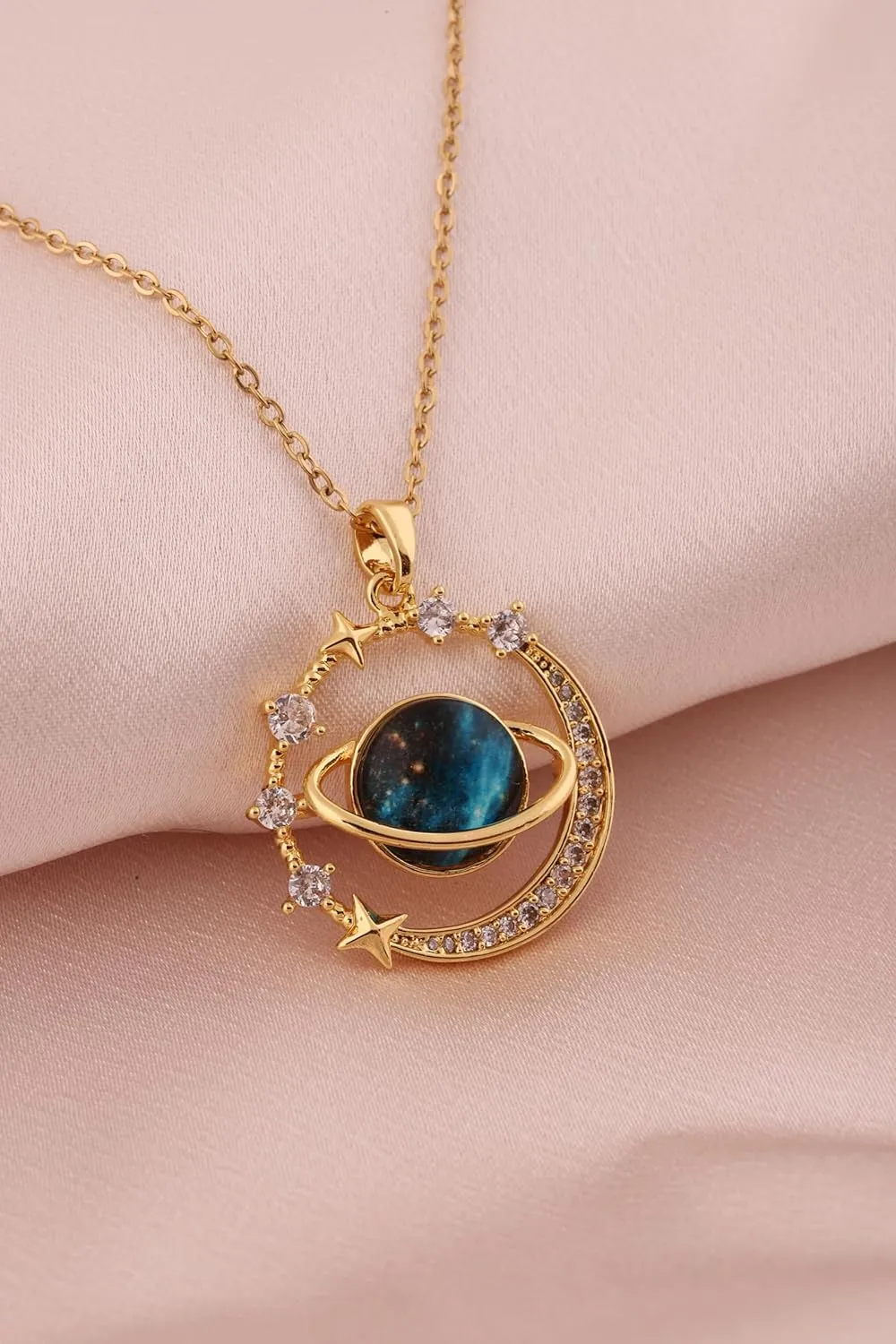 Lunova Necklace and Bracelet Set for Women, Elegant Gold or Silver Jewelry, Non-Tarnish Trendy Fashion Accessories, Stylish Gold Chain & Bracelet, Gifts for Her, Girlfriend, Sister, Daughter