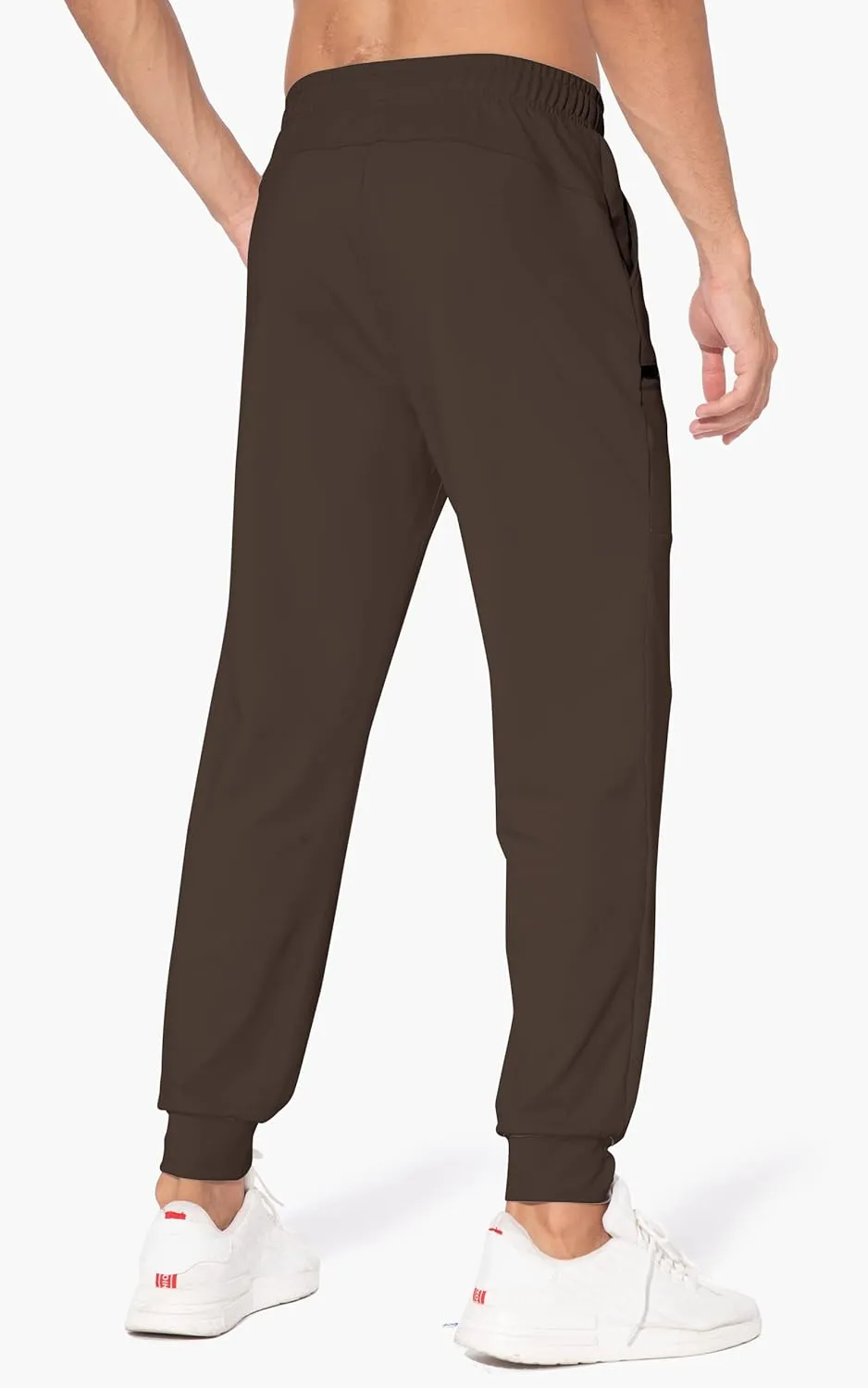 M MAROAUT Men's Joggers Pants - Lightweight Sweatpants with Zipper Pockets, Gym Workout Pants for Athletic Running Casual