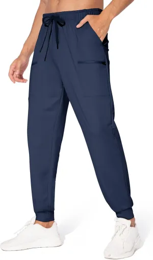 M MAROAUT Men's Joggers Pants - Lightweight Sweatpants with Zipper Pockets, Gym Workout Pants for Athletic Running Casual