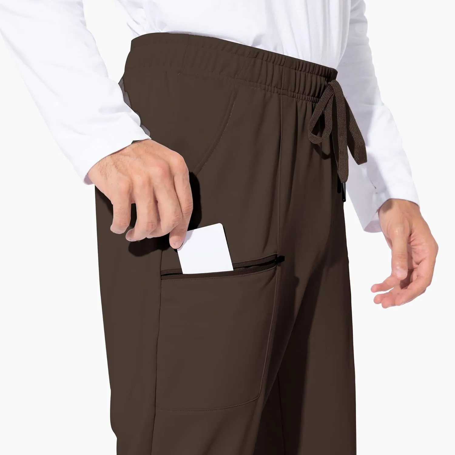 M MAROAUT Men's Joggers Pants - Lightweight Sweatpants with Zipper Pockets, Gym Workout Pants for Athletic Running Casual