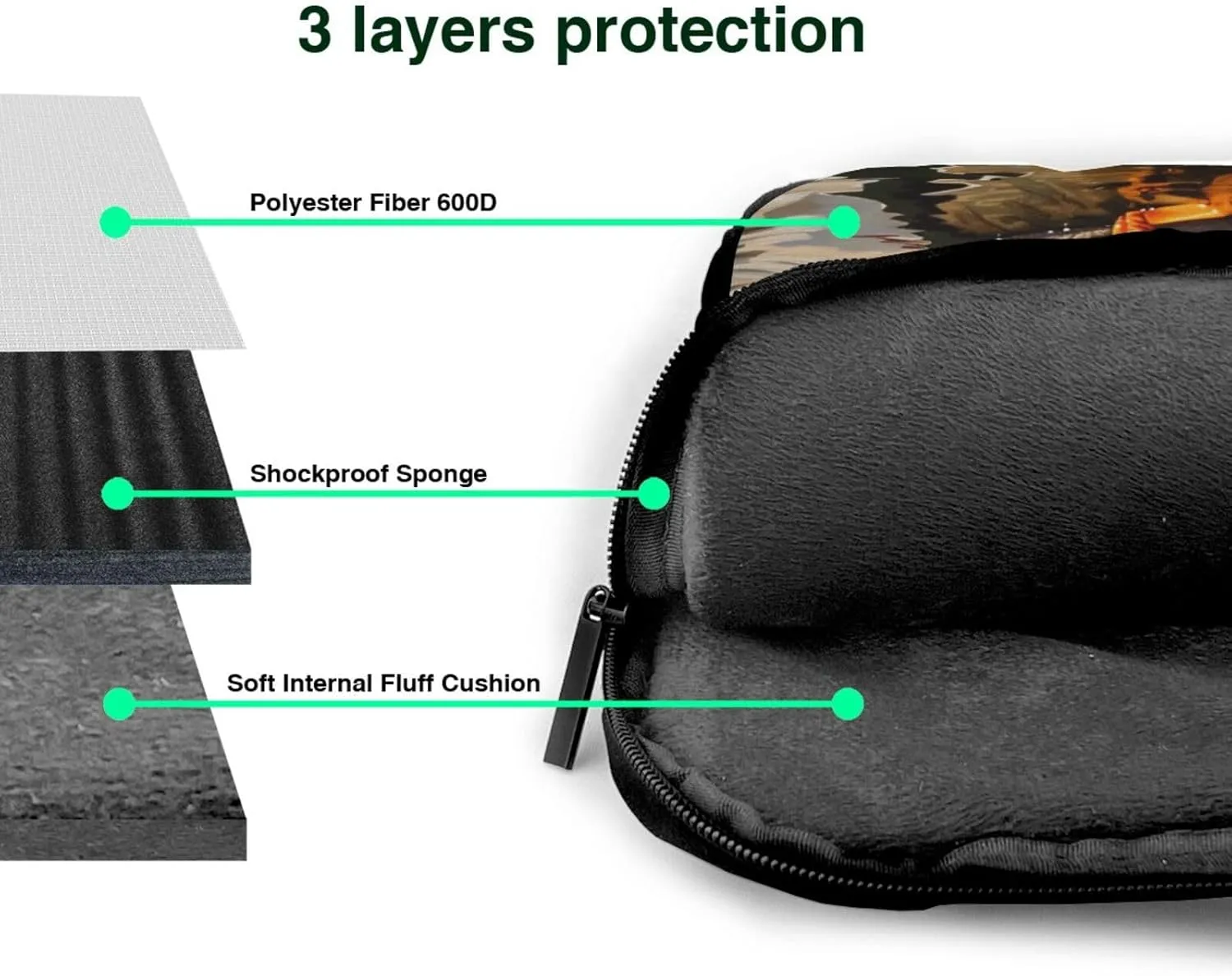 Mallard Duck Printed Laptop Tote Bag Laptop Tote Bag Travel Bag Business Computer Bag Work Bag for Men Women