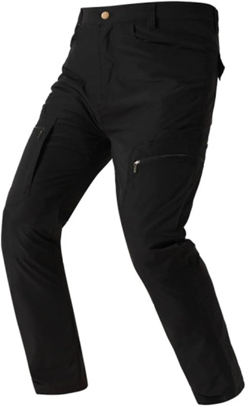 Mens Cargo Pants Slim Fit Men's Hiking Pants Casual Lightweight Joggers Work Pants Multi-Pocket Military Pants