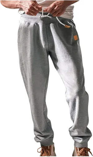 Mens Casual Joggers Pants Drawstring Chino Pants Hiking Outdoor Track Jogging Sweatpants Pants Elastic Waist Tracksuit Pants