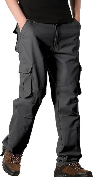 Men's Joggers Pants Lightweight Cargo Pants for Mens Fleece Cargo Pants Lined Track Pants Men Man Sports Sweat