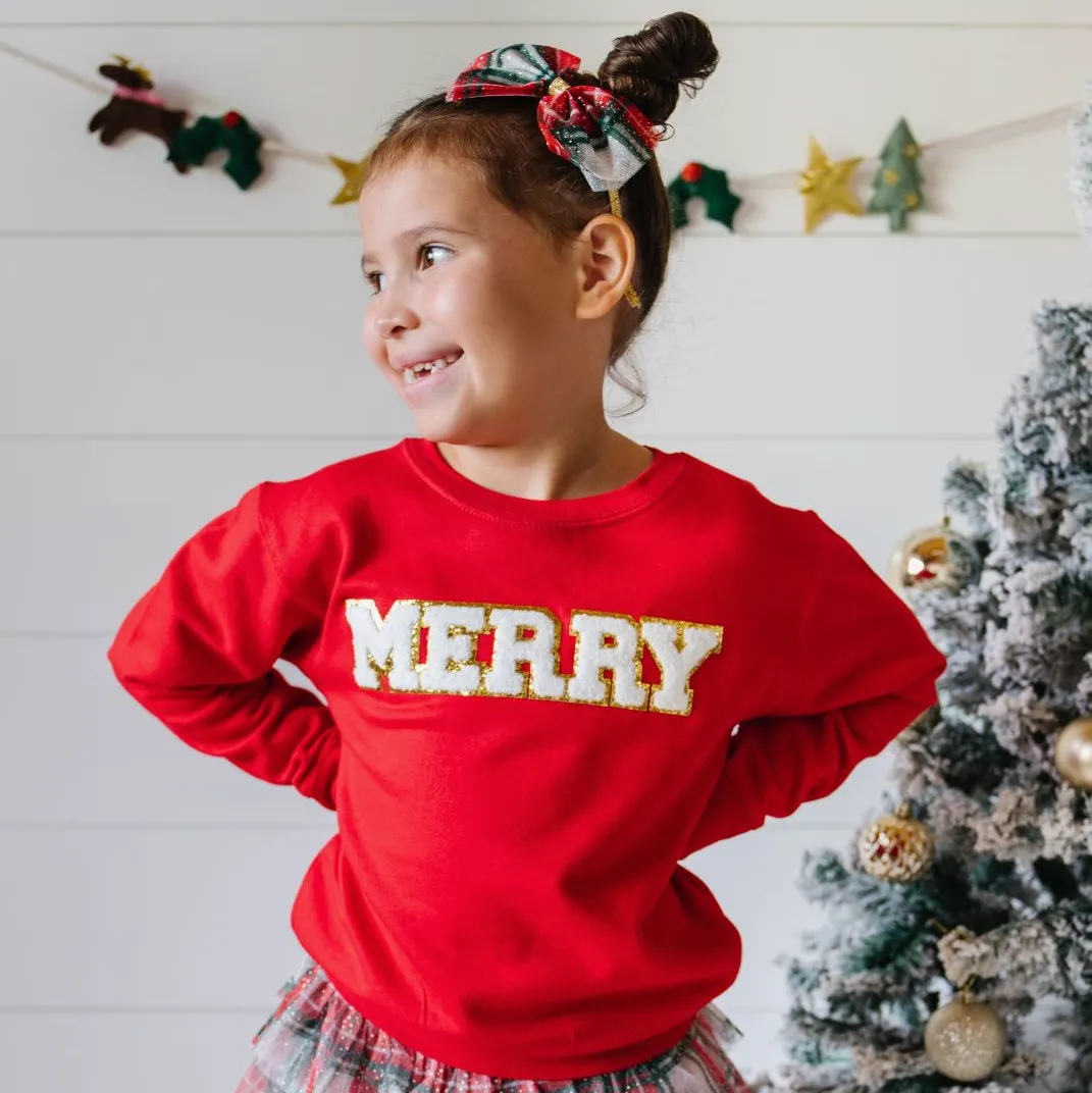 Merry Patch Sweatshirt