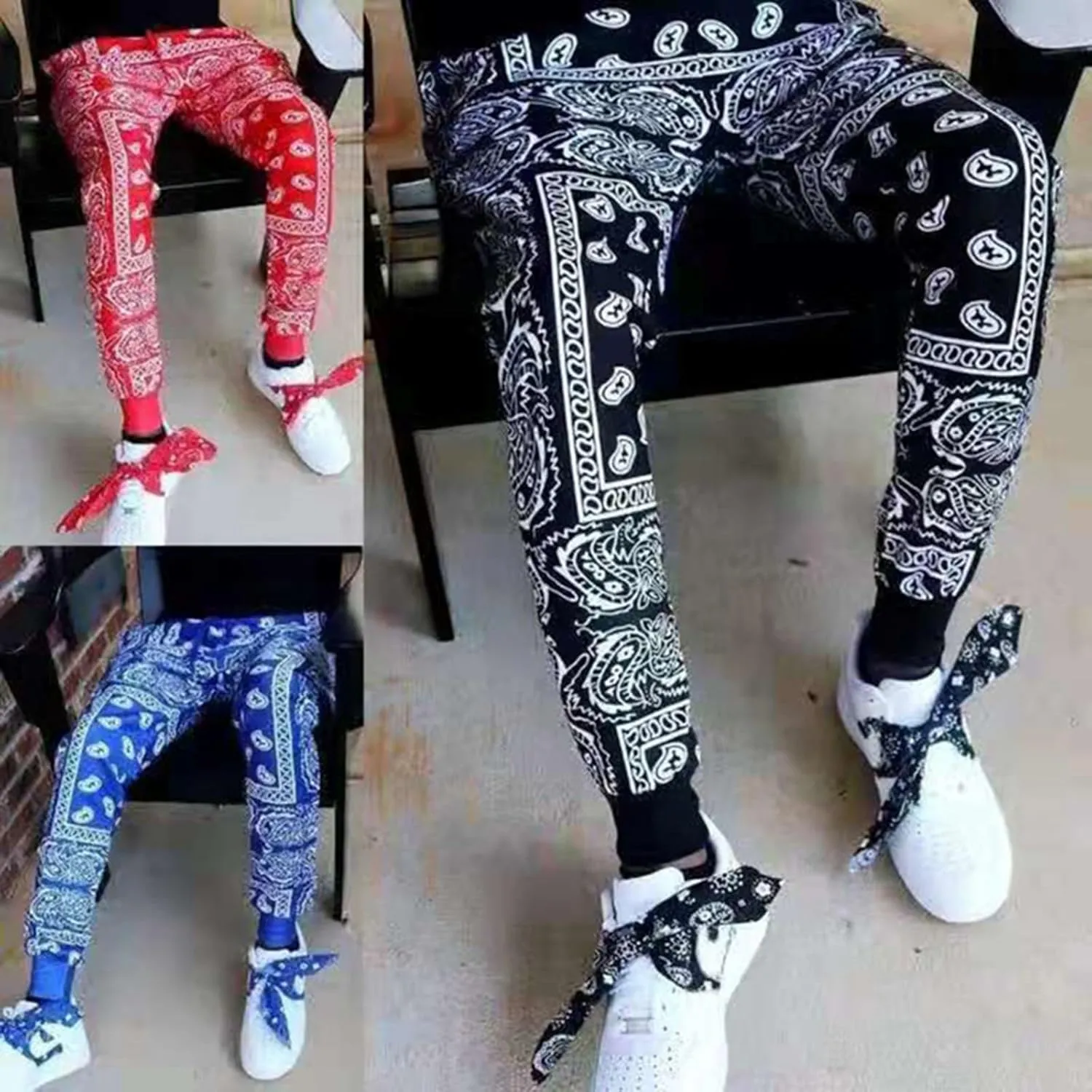 MIDOO Cargo Pants Men Casual Drawstring Chino Cargo Pants Lightweight Pants Outdoor Twill Track Jogging Sweatpants Pants