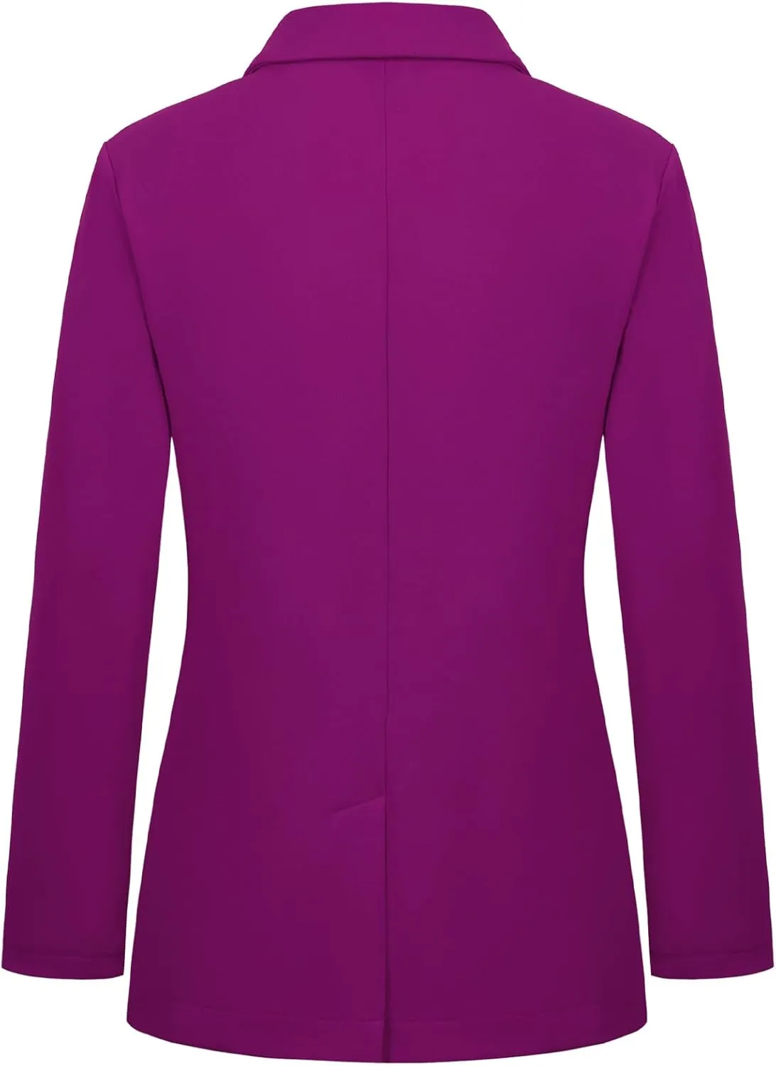MINTLIMIT Blazers for Women One Button Jacket Suits Notched Lapel Classic Casual Formal Long Sleeve Blazer with Pockets