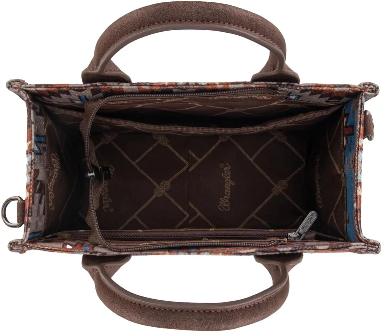 Montana West X Wrangler Tote Bag for Women Boho Aztec Shoulder Purse Top Handle Satchel Handbag