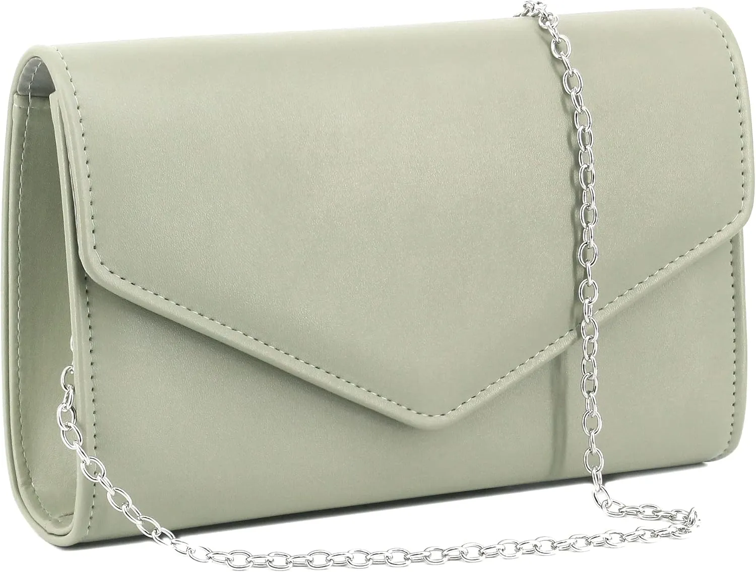 Naimo Patent Leather Glossy Envelope Clutch Flap Evening Bag Foldover Classic Handbag Wedding Party Clutches Purse