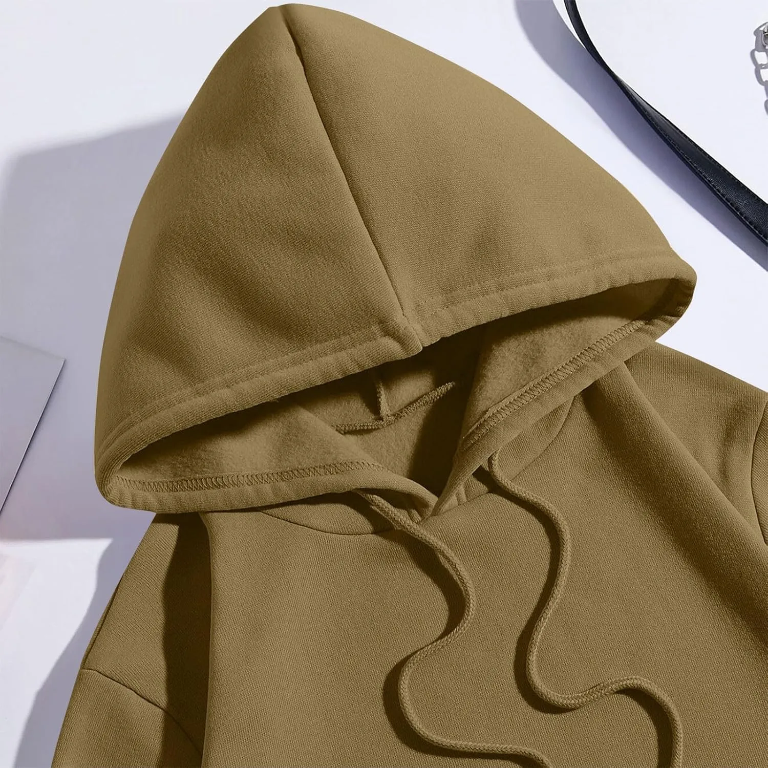 Oversized Hoodies For Women Pullover Casual Long Sleeve Drawstring Pullover With Pocket Cute Print Hoodie