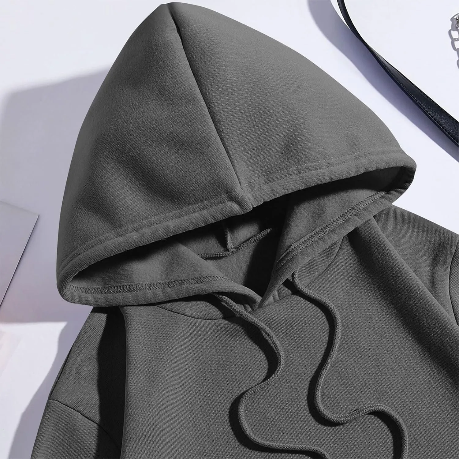 Oversized Hoodies For Women Pullover Casual Long Sleeve Drawstring Pullover With Pocket Cute Print Hoodie