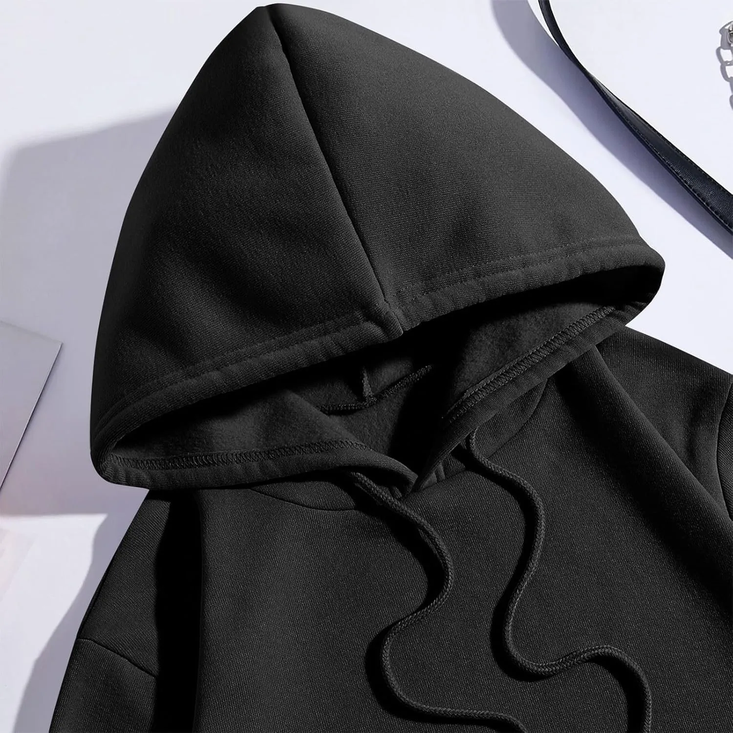 Oversized Hoodies For Women Pullover Casual Long Sleeve Drawstring Pullover With Pocket Cute Print Hoodie