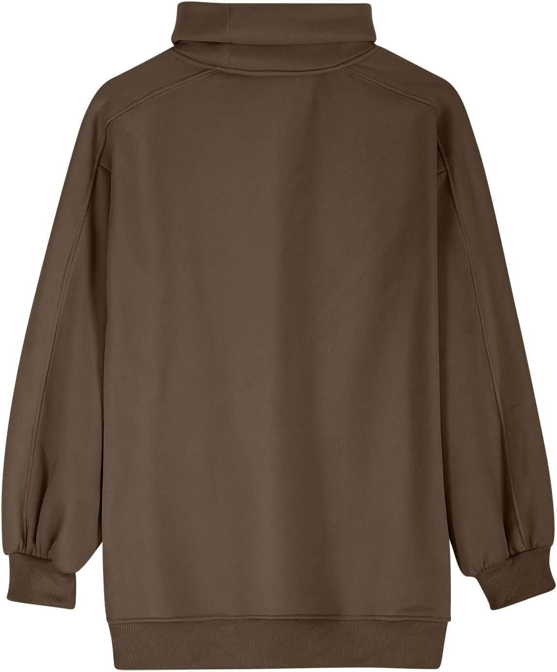 Oversized Sweatshirt For Women Fall Fashion 2024 Casual Solid Cowl Neck Pullover Tops Long Sleeve y2k Hoodies