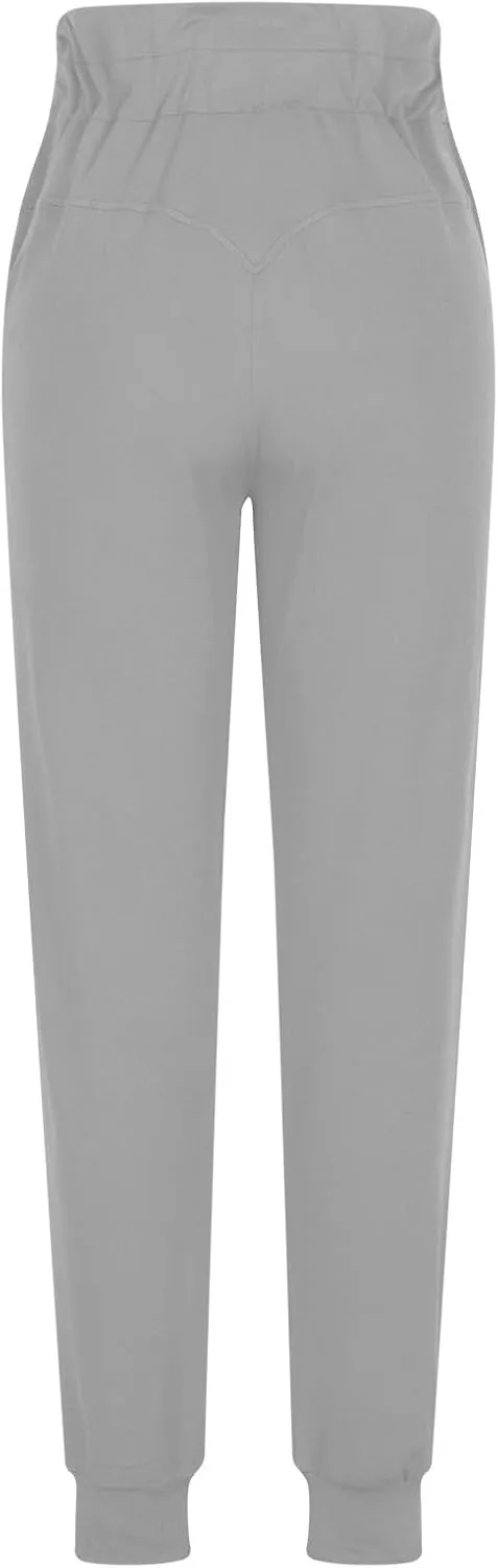 Pants for Women Joggers Casual Sports Pants Lightweight Quick Dry Pants Workout Pants Drawstring High Waist Trousers