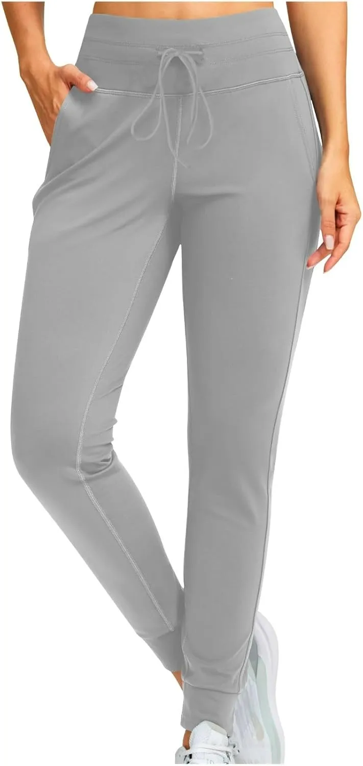Pants for Women Joggers Casual Sports Pants Lightweight Quick Dry Pants Workout Pants Drawstring High Waist Trousers