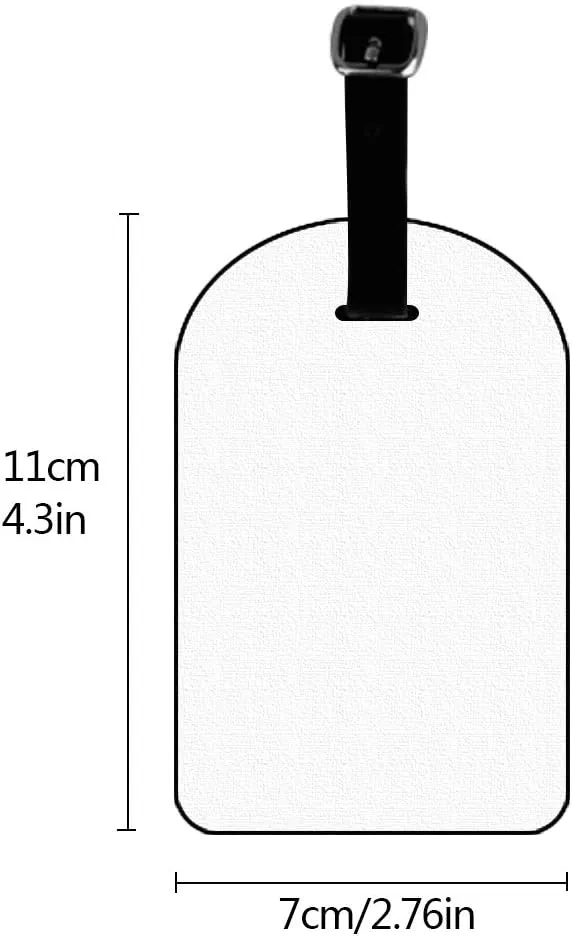 Red Shoes Heels Pumps Leather Luggage ID Tag Suitcase Carry-On Luggage Tag Travel Bag Label Luggage ID Tag - 1 pack
