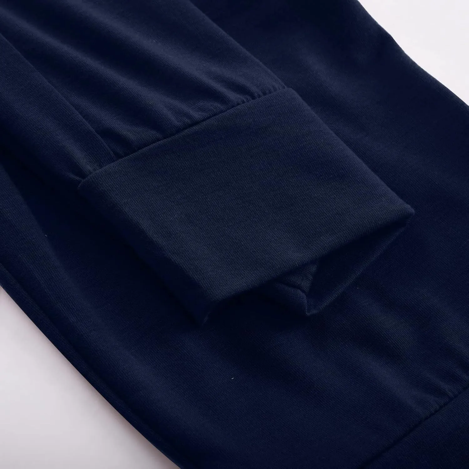 Ruziyoog High Waisted Yoga Pants with Pockets Casual Wide Leg Lounge Pants Drawstring Elastic Waist Trousers for Women