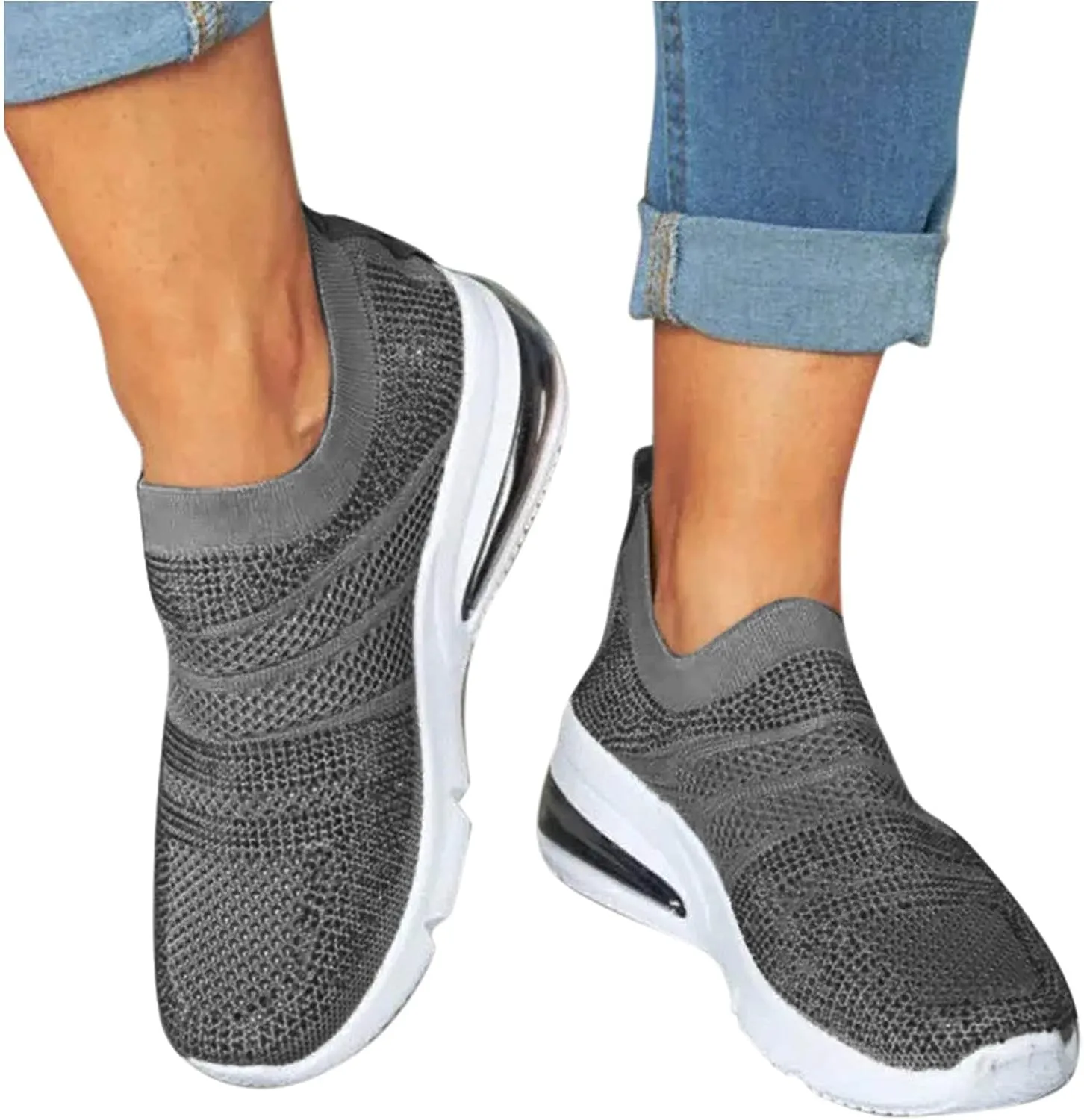 Sneakers for Women Zapatillas para Mujer Elegantes Gym Shoes Women Black Dress Shoes for Plantar Fasciitis for Women Wide Width Zapatos De Trabajo para Mujeres