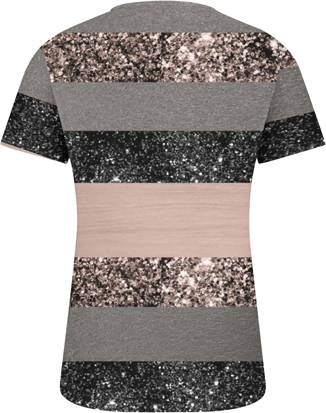 Summer Shirts for Women 2025 Plus Size Short Sleeve Henley Tops Marble Floral Loose Tshirt Tee Casual Dressy Tunics