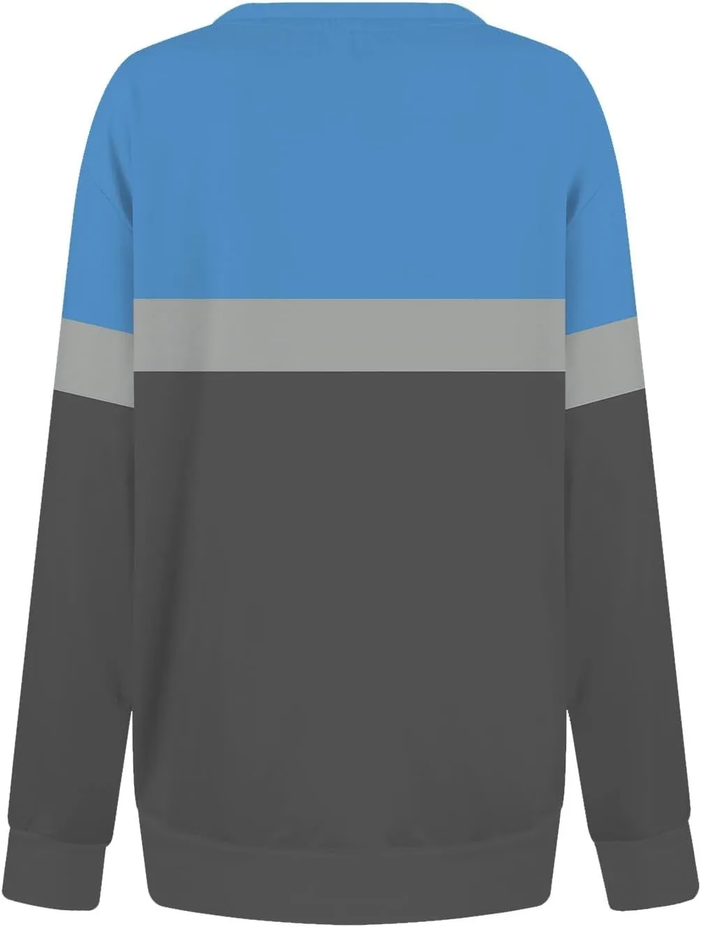 Sweatshirts For Women 2024 Fall Crewneck Striped Tunic Tops Casual Long Sleeve Shirts Trendy Pullover Outfits