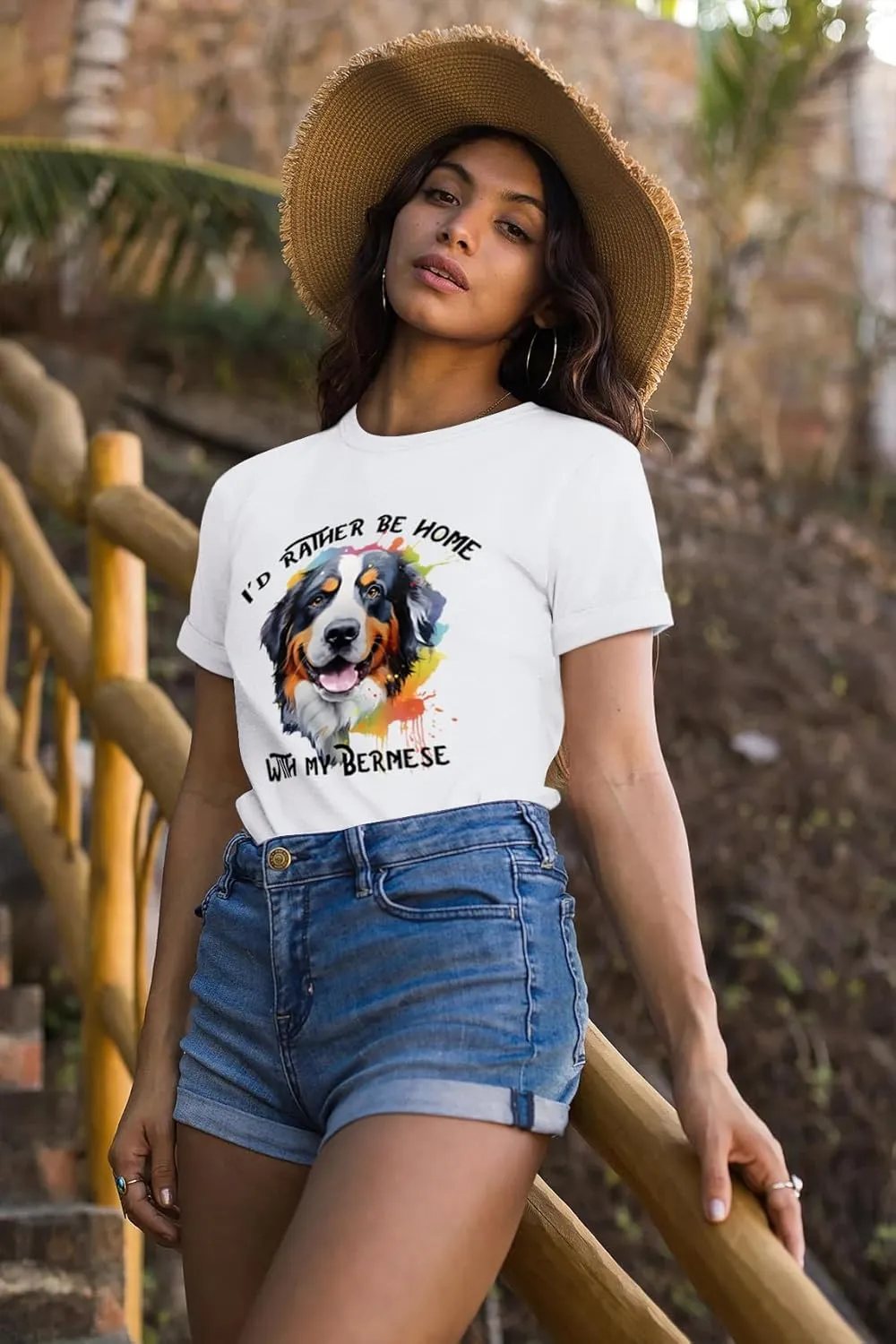 T Shirts for Women Crewneck Boho Flowers Wildflowers Graphic Tees 2025 Summer Cute Shirts Short Sleeve Tops