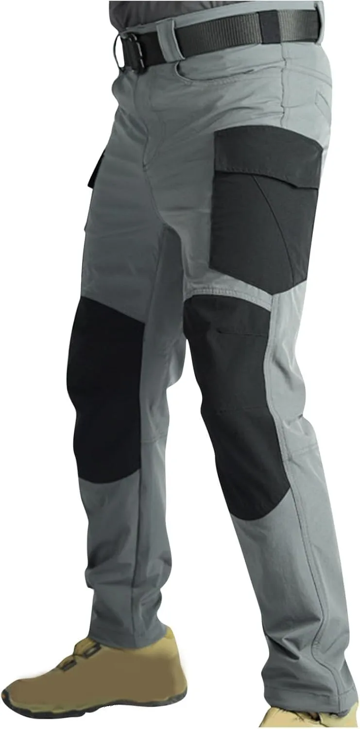 Tactical Pants for Men Stretch Cargo Pants Military Work Pants Outdoor Activity Hiking Pants with Multi Pockets