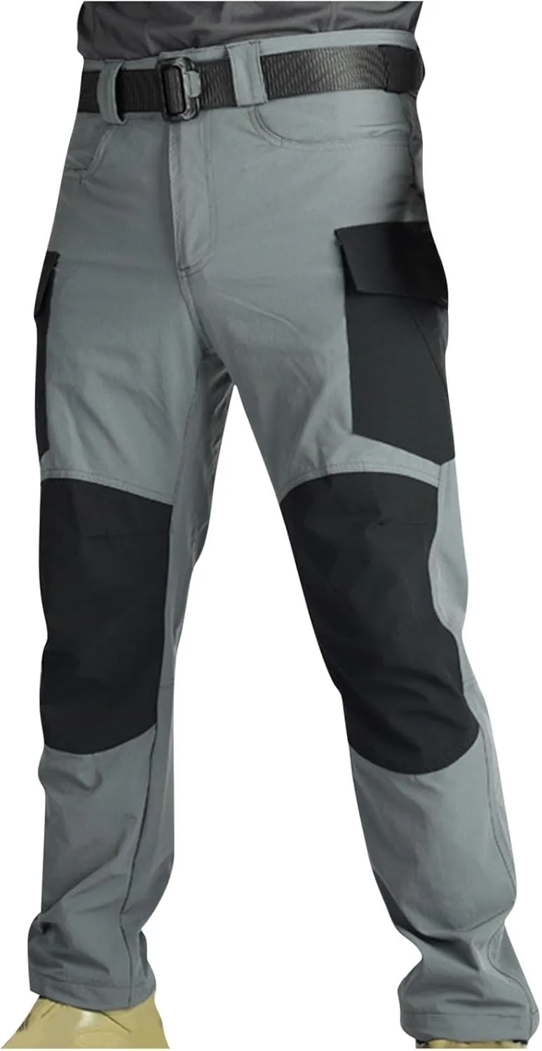 Tactical Pants for Men Stretch Cargo Pants Military Work Pants Outdoor Activity Hiking Pants with Multi Pockets