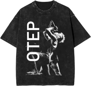 Tees Men's Summer Short Sleeve Y2K Vintage Graphic Print Streetwear Shirts