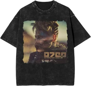 Tees Men's Summer Short Sleeve Y2K Vintage Graphic Print Streetwear Shirts