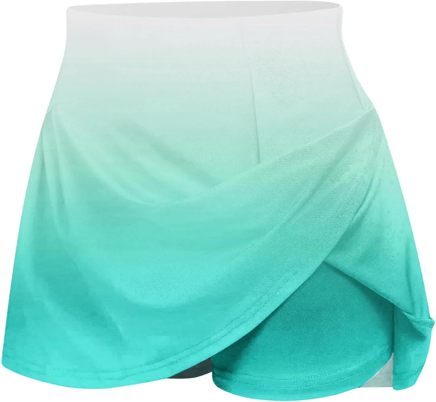 Tennis Shorts for Women with Skirts, Summer Casual Skorts with Pockets Plus Size High Waist Athletic Golf Shorts