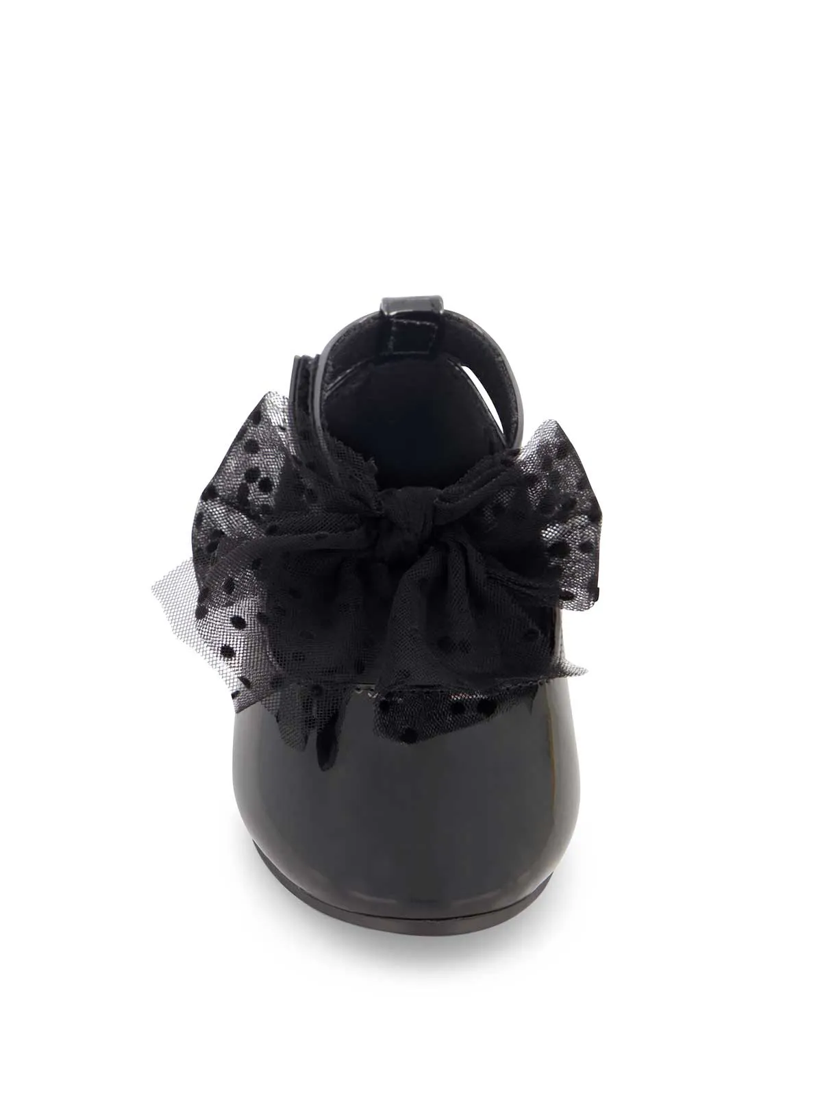 Toddler Amy Tulle Ballet Flat in Black