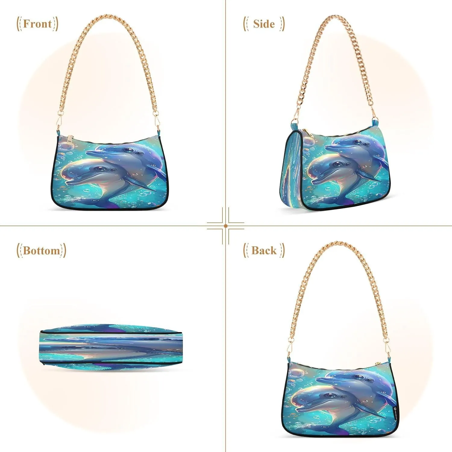 Two Kittens Women Bag, Crossbody Bags
