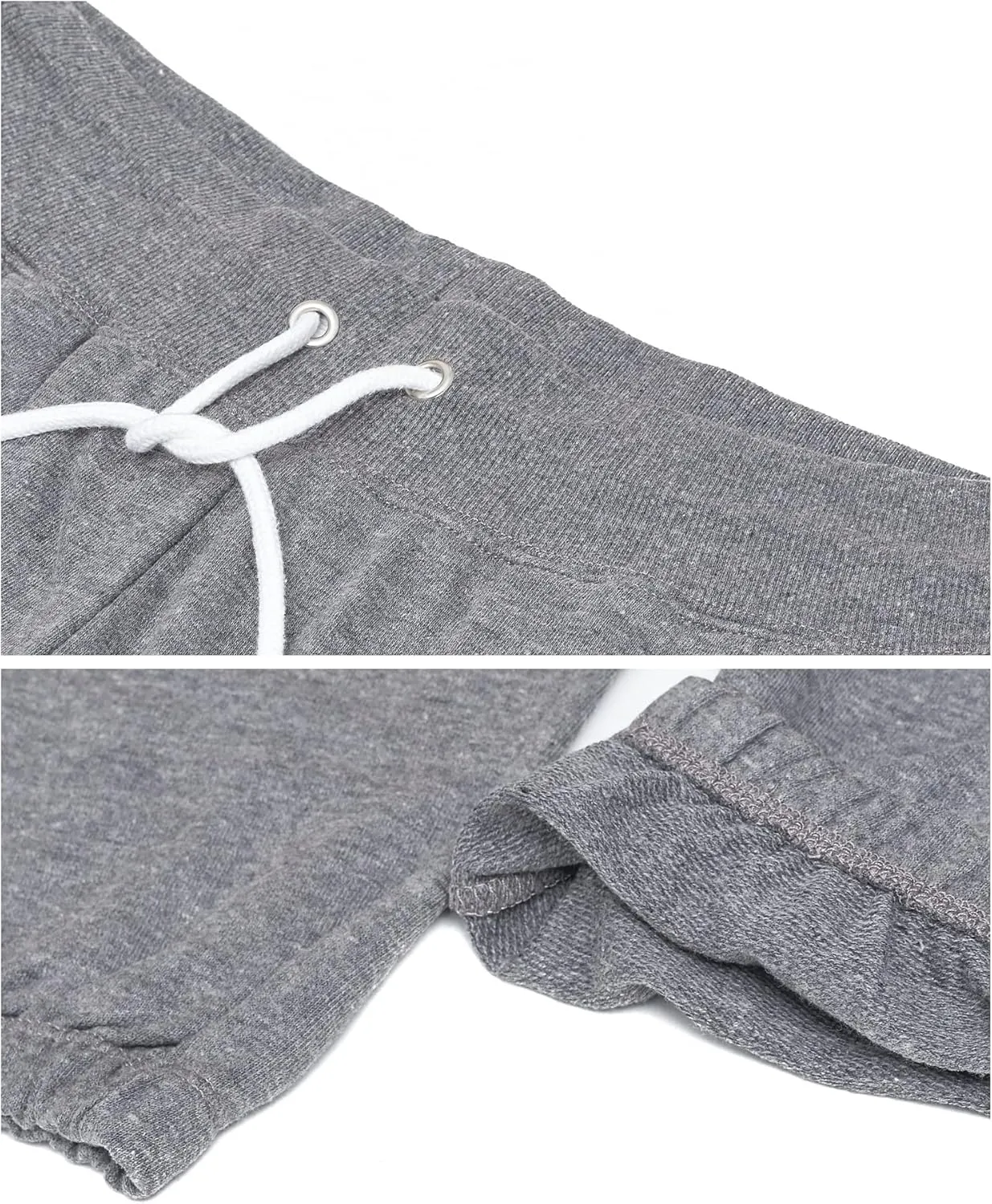 U.S. Polo Assn. Womens Sweatpants - Women Joggers Sweats with Logo Print - French Terry Poly-Cotton