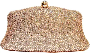 VIFE Women Evening Handbag Sparkly Rhinestone Clutch Handbags Wedding Handbag Purse for Bridal Prom Cocktail Party