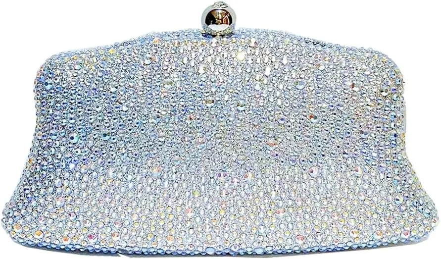 VIFE Women Evening Handbag Sparkly Rhinestone Clutch Handbags Wedding Handbag Purse for Bridal Prom Cocktail Party