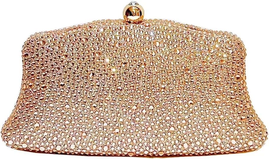 VIFE Women Evening Handbag Sparkly Rhinestone Clutch Handbags Wedding Handbag Purse for Bridal Prom Cocktail Party