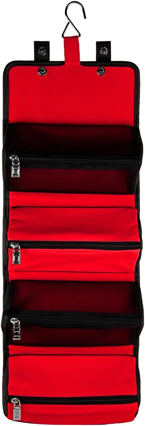 Water Resistant Hanging Toiletry Bag Travel Organizer Kit for Accessories, Shampoo, Toiletries