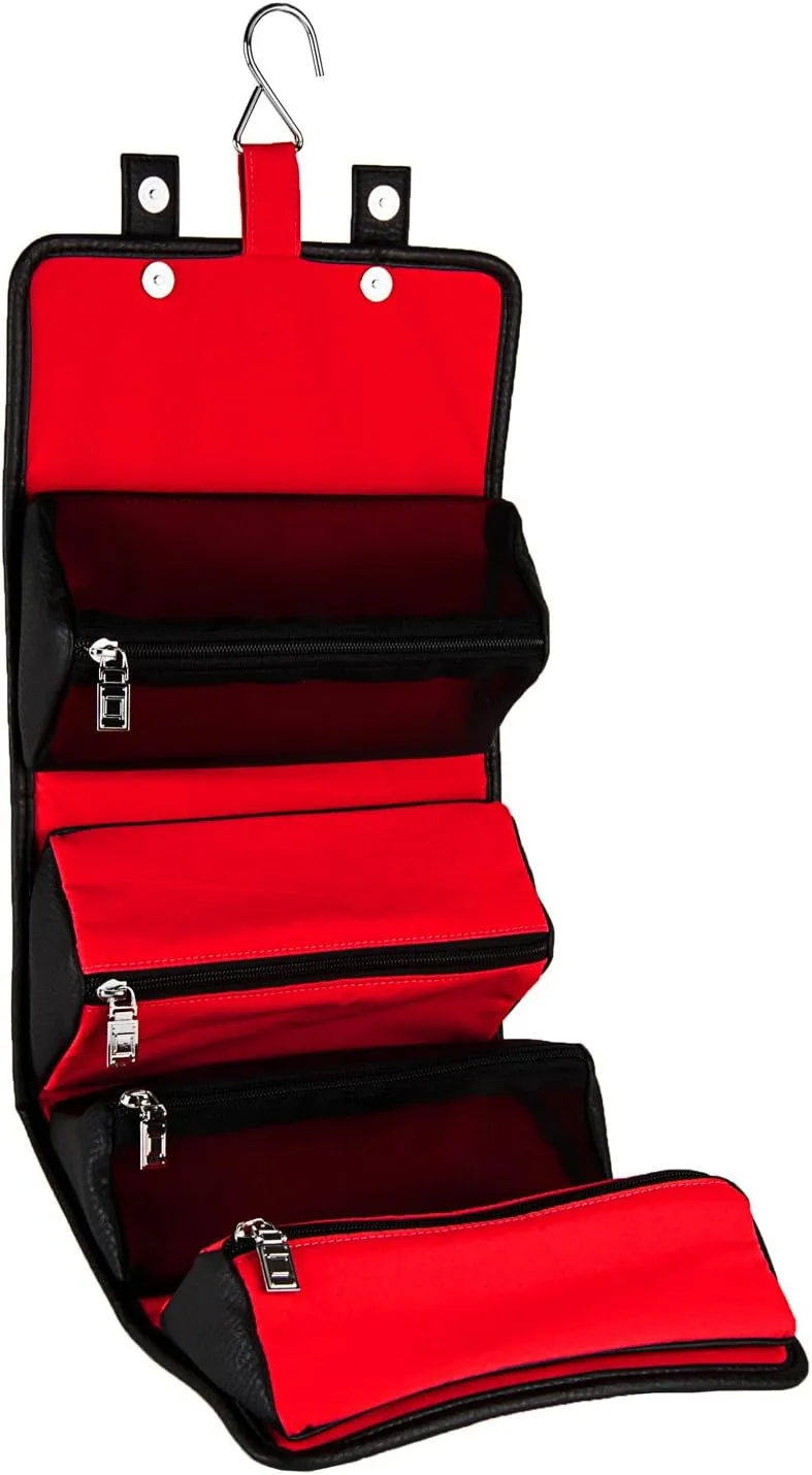 Water Resistant Hanging Toiletry Bag Travel Organizer Kit for Accessories, Shampoo, Toiletries