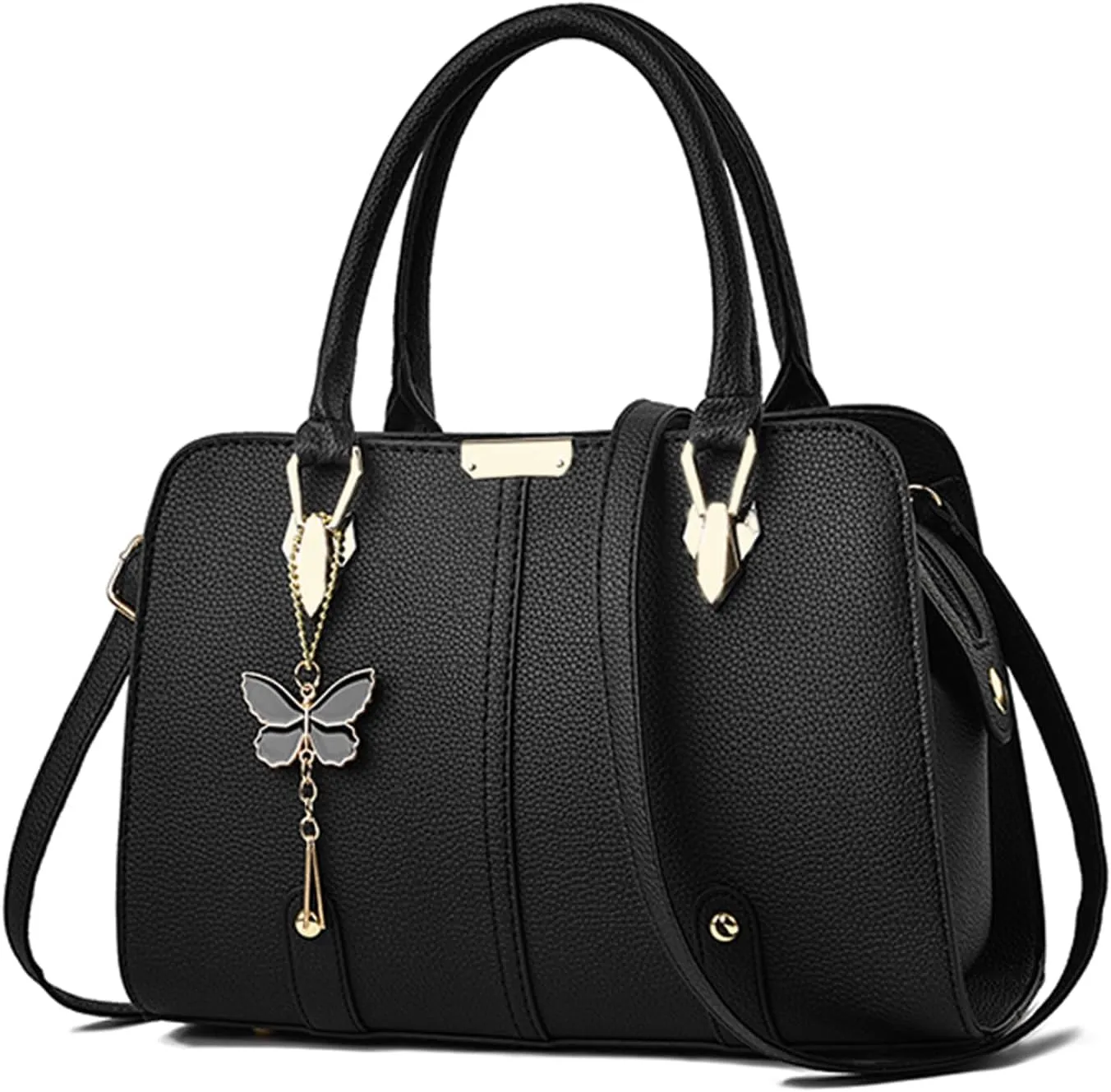 Women Handbag Tote Bag PU Leather Shoulder Bag Crossbody Bag Waterproof Satchel Bag Messenger Bag for Work Travel