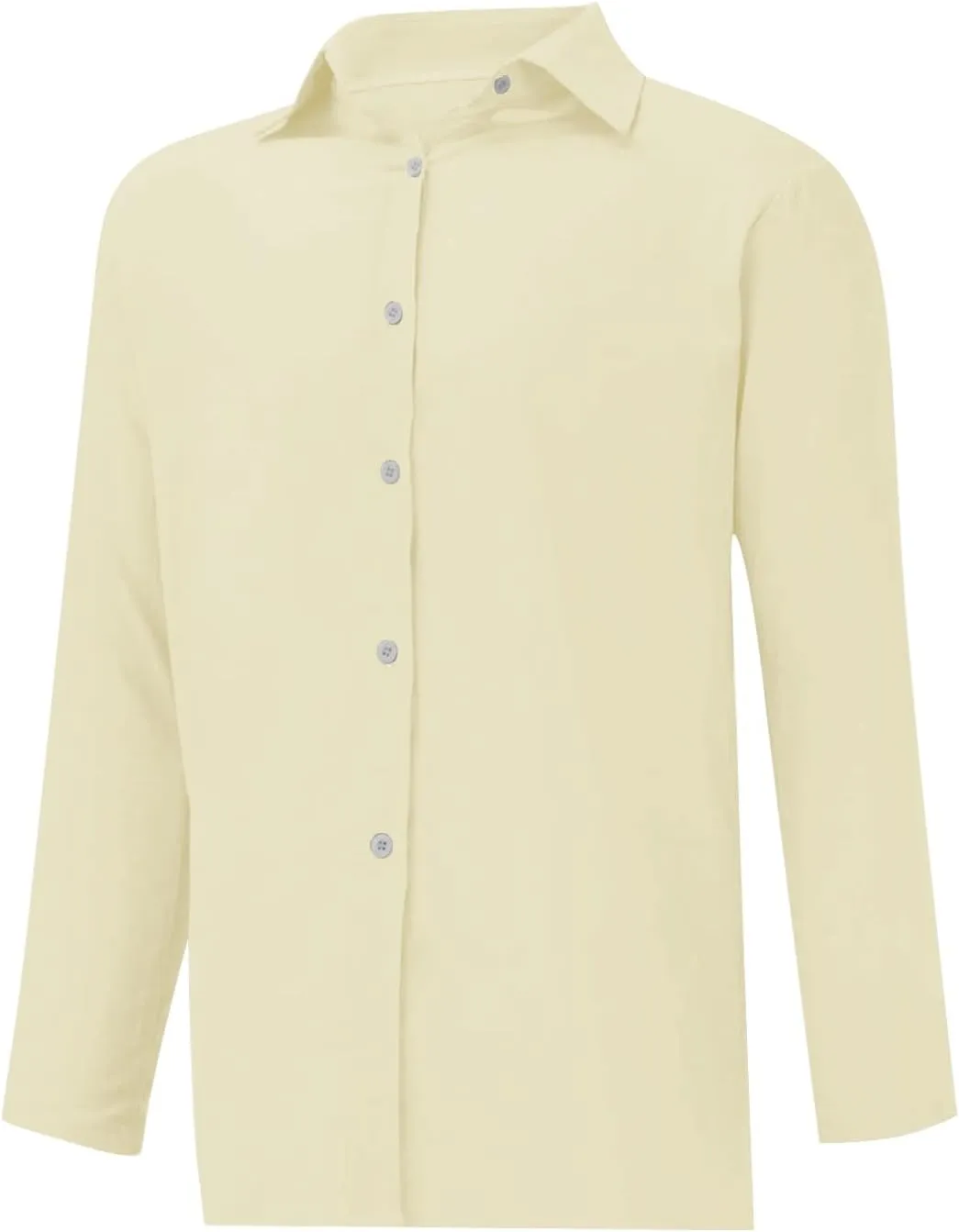 Women Linen Button Down Shirt Button Down Blouses Tops Sleeve Christmas Fall Jacket Dress Shirts for Women Blouse Blue
