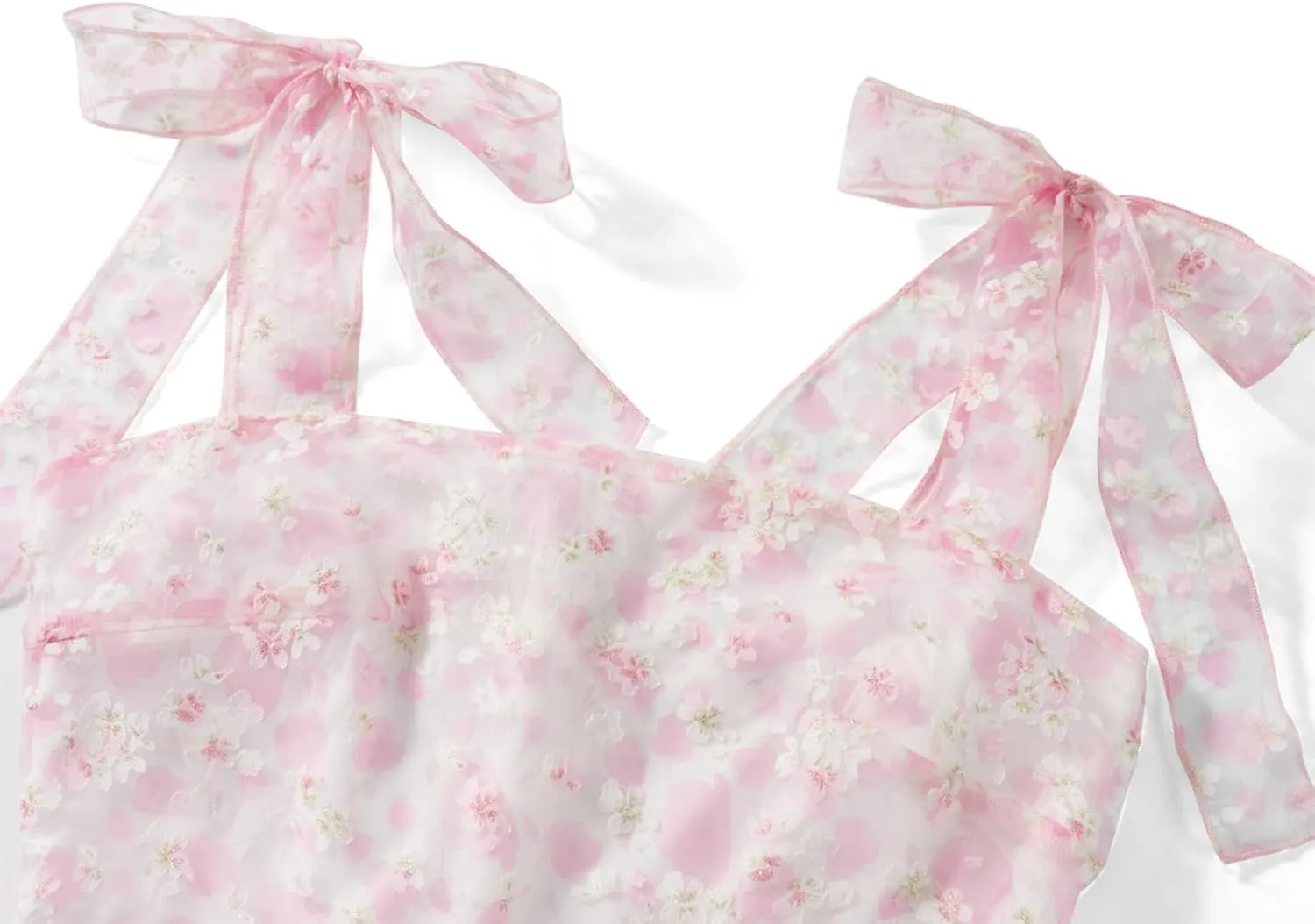 Women Short Graduation Dress Floral Print Cute Babydoll Mini Summer Sleeveless Backless Flowy Dress
