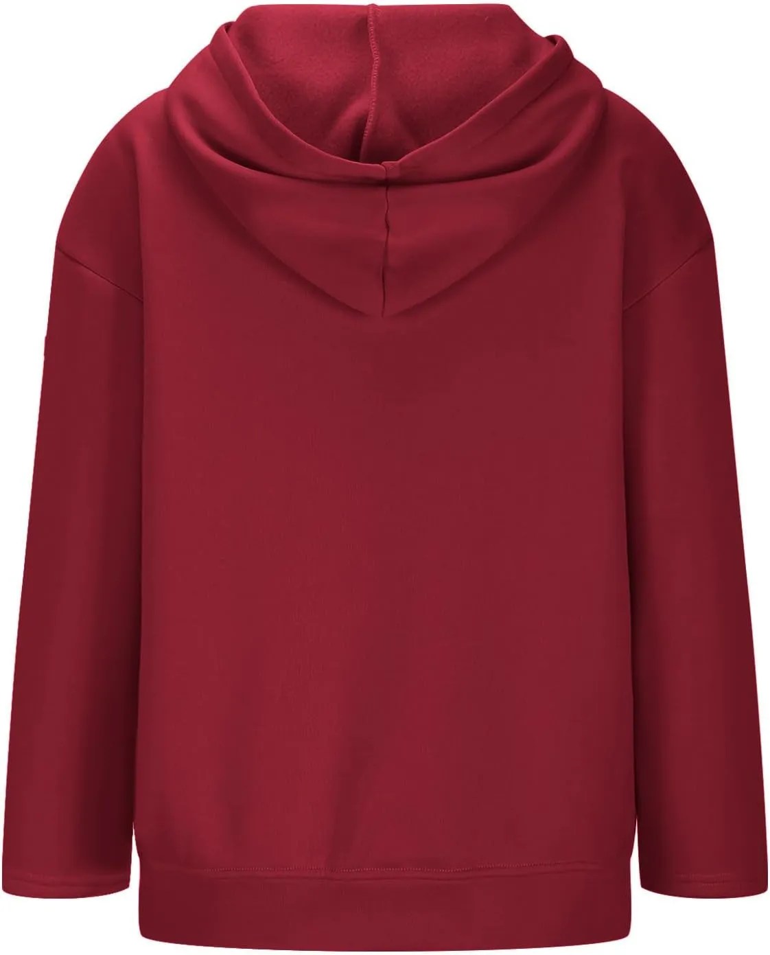 Womens Fall Hoodies Pullover Full Zip Up Jacket Casual Long Sleeve Hooded Sweatshirt with Pockets Fall Oversized Tops
