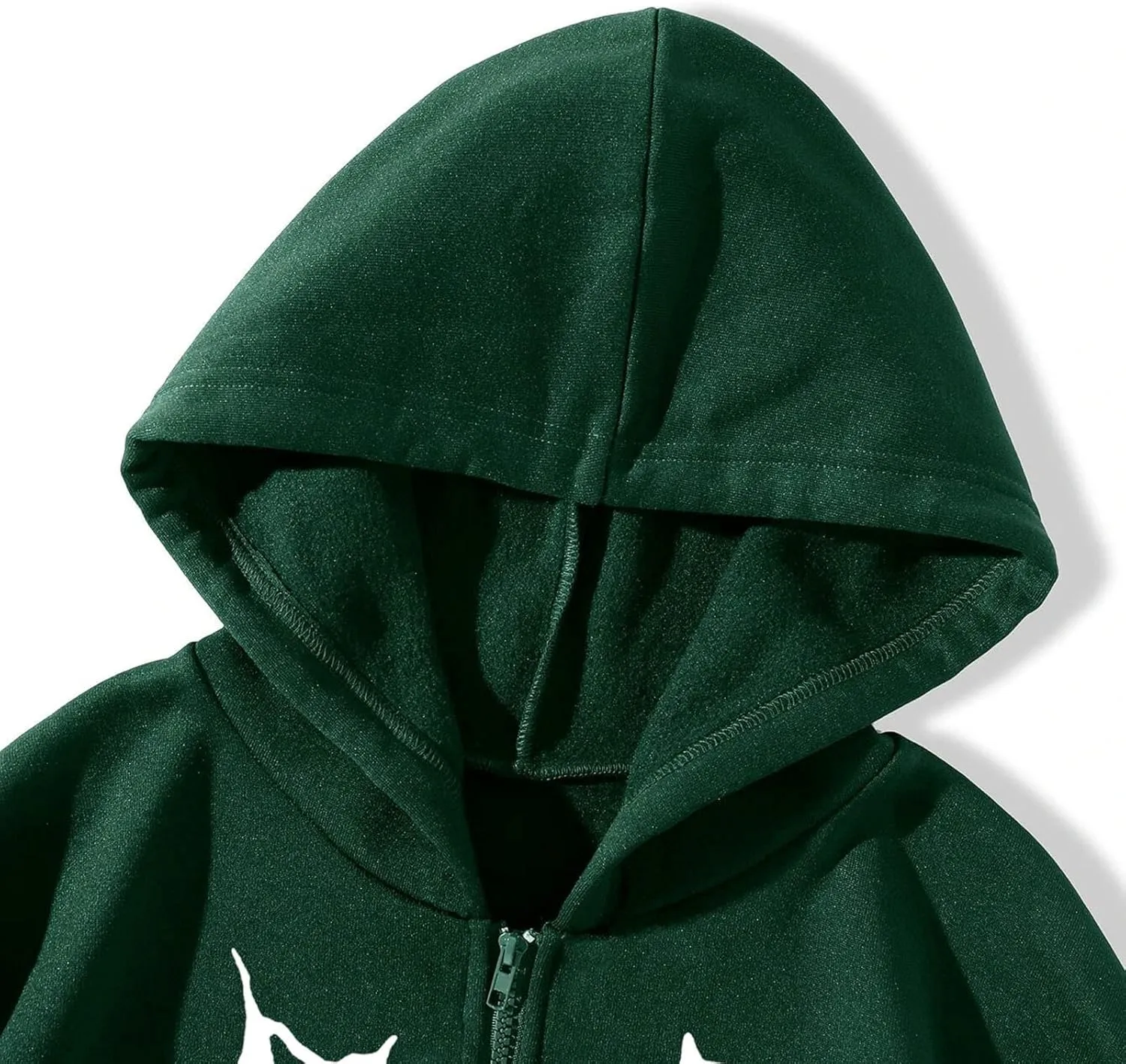 Women's Halloween Zip Up Hoodie Funny Spider Net Graphic Y2K Oversized Sweatshirt Goth Punk Jackets Streetwear