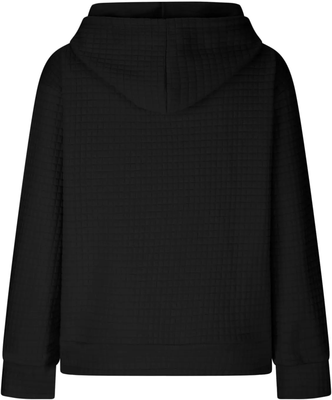 Womens Hoodies Pullover Long Sleeve Oversized Sweatshirt Fall Outfits Drawstring Hooded Sweatshirts with Pocket