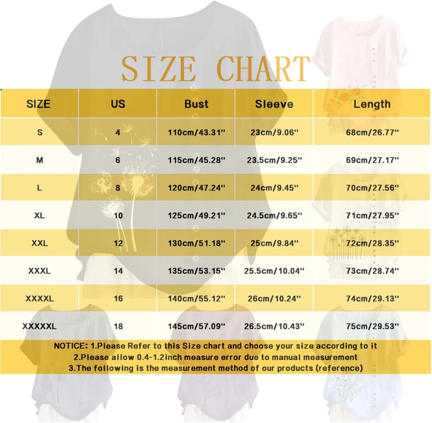 Women's Summer Embroidered T Shirts Casual Cotton Linen Blouse Short Sleeve Round Neck Tops Oversized Boho Tees