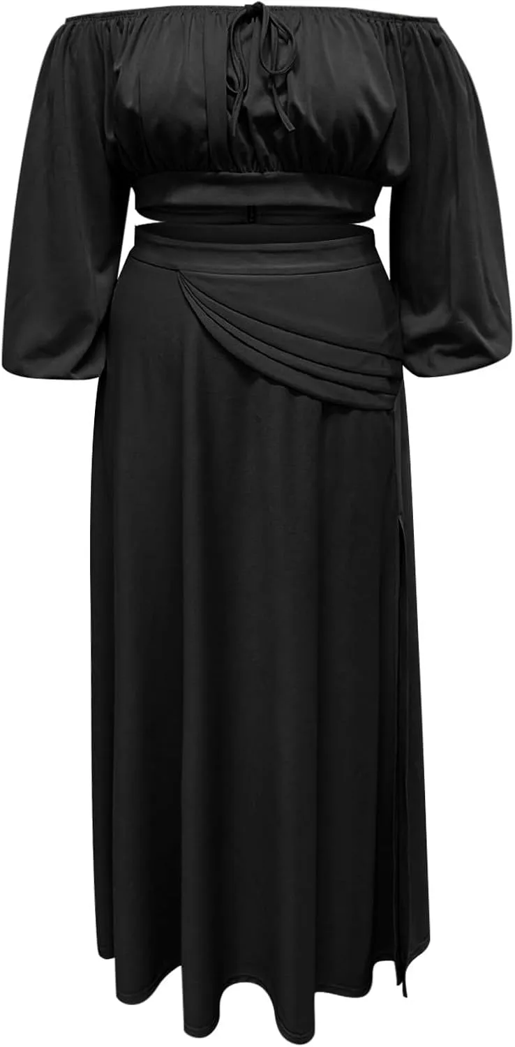 XOWRTE Womens Summer Plus Size Sleeveless Tank Dresses Casual Chiffon Loose Flowy Ruffle Tiered Midi Dress Wedding Cocktail