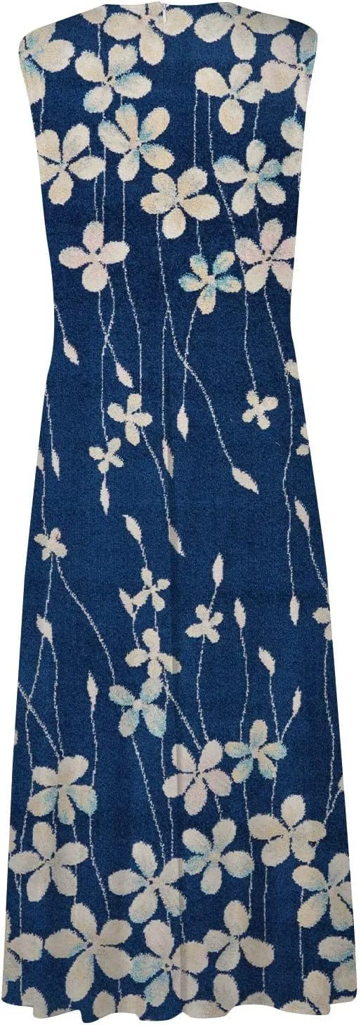 Yesunpxs Summer Dresses for Women 2024 Wrap V Neck Flowy Ruched Maxi Dress Sleeveless Printed Beach Dresses Boho Sundresses