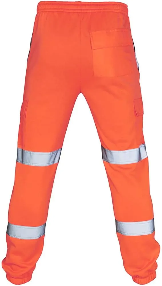 Yoga Pants Men Jogging Pants Mens Long Pants Men Road Work High Visibility Overalls Casual Splicing Casual Trouser Pants